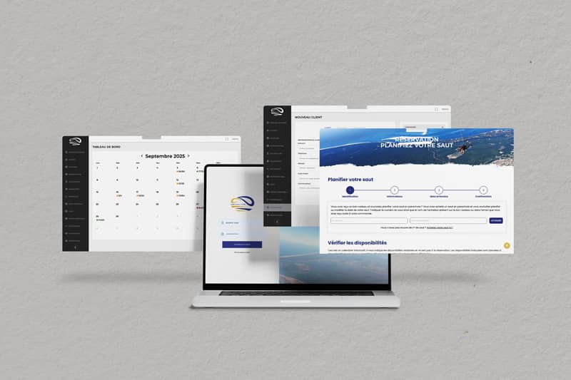 Développement Application de Réservation – Vertical T’Air Développement Application de Réservation – Vertical T’Air