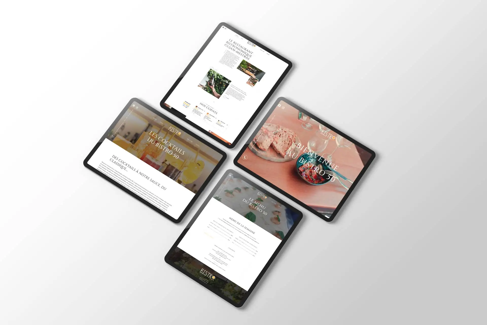 Refonte site internet restaurant Gujan – Bistro 50 Refonte site internet restaurant Gujan – Bistro 50