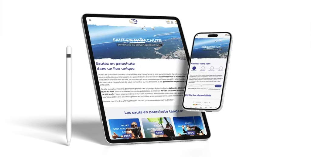 développeament d'une plateforme de réservation pour une société de loisirs
