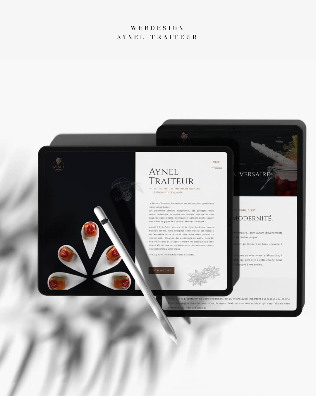 Refonte Site Internet WordPress – Aynel Traiteur Refonte Site Internet WordPress – Aynel Traiteur